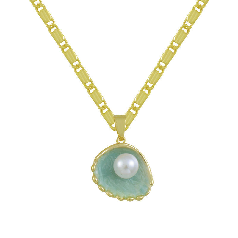 Colar com Design de Concha