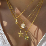 Colar com Design de Concha