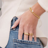Golden Mykonos Bracelet