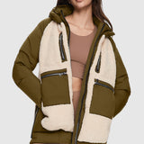 Irene - Fleece Down Puffer