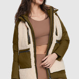 Irene - Fleece Down Puffer