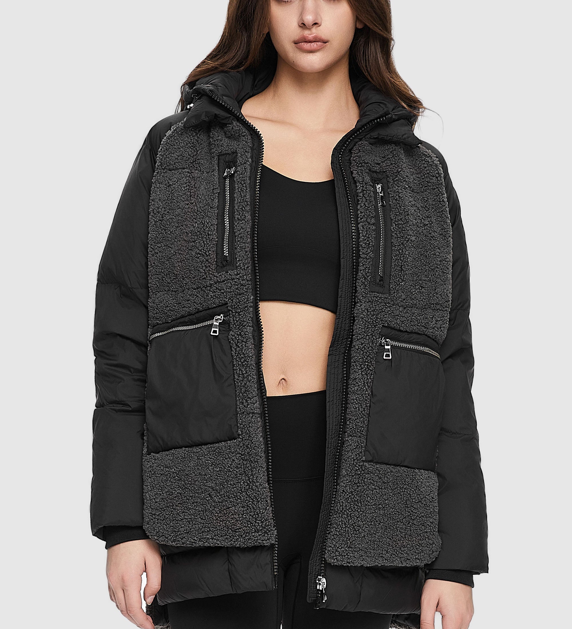 Irene - Fleece Down Puffer