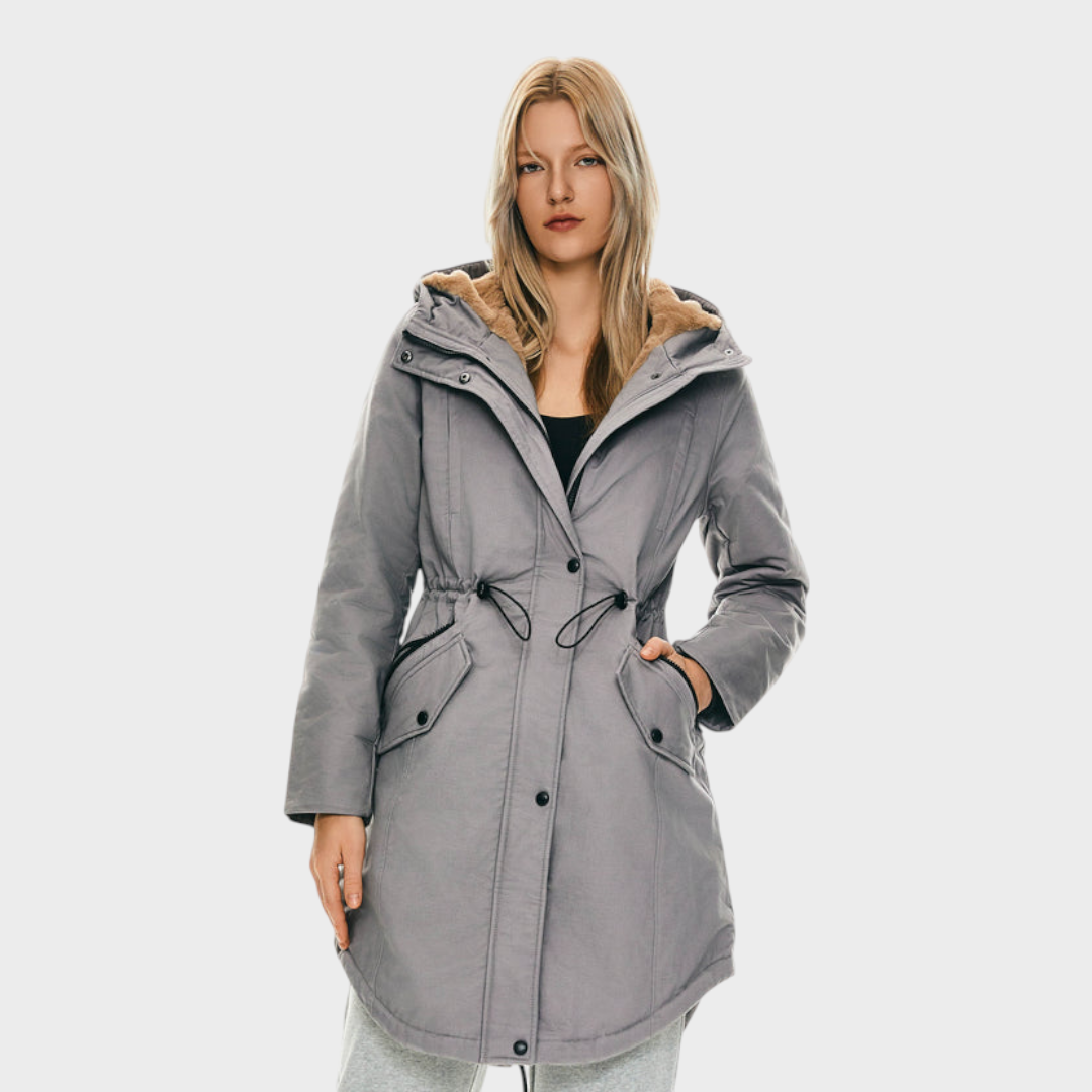 Eilish | Parka με Επένδυση Φλις και Κουκούλα με Τσέπες