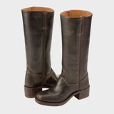 Botas de Equitação Clássicas de Cano Alto