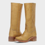 Botas de Equitação Clássicas de Cano Alto