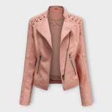Modern Leather Jacket with a Stylish Silhouette and Timeless Elegance