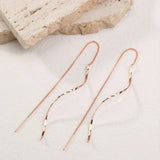 Long Wavy Earrings