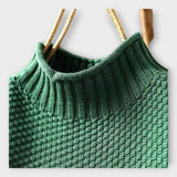 Camisola de malha de gola alta