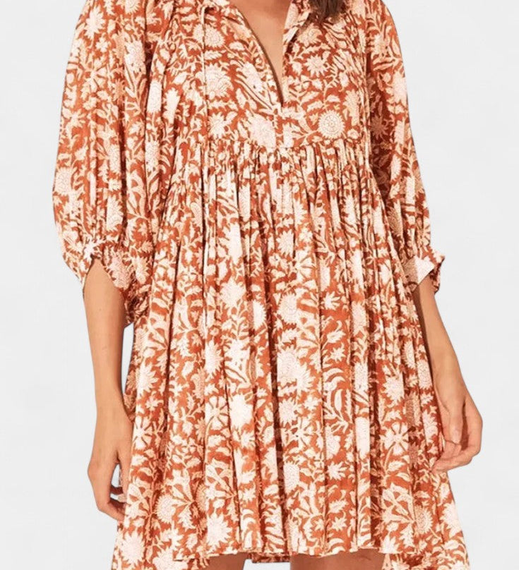 Daniela Μίνι Φόρεμα Boho Floral