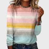Camisola de Malha de Manga Comprida