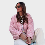 Maribel | Casaco Acolchoado com Flores