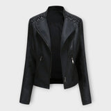 Modern Leather Jacket with a Stylish Silhouette and Timeless Elegance