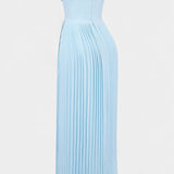 Seraphina Plissé Strapless Bustier Dress