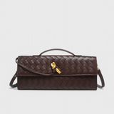 Melanie Clutch με Χρυσή Λεπτομέρεια Κόμπου