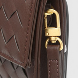 Melanie Clutch με Χρυσή Λεπτομέρεια Κόμπου