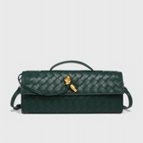 Melanie Clutch με Χρυσή Λεπτομέρεια Κόμπου