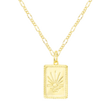 Colar com Design de Sol