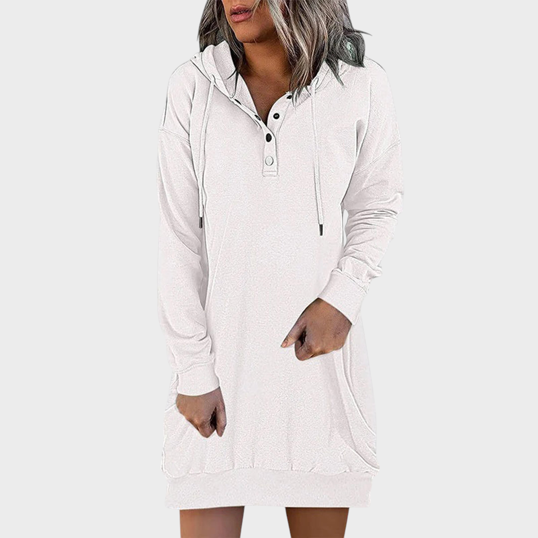 Donna | Vestido Casual com Capuz