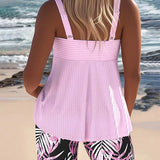 Daphne | Helle Ripp-Tankini-Shorts