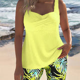 Daphne | Helle Ripp-Tankini-Shorts