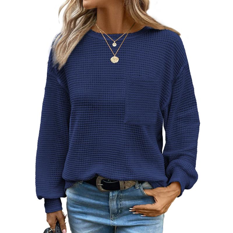 LIORA™ - Confortável Camisola Oversized de Manga Comprida com Gola Redonda