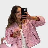 Maribel | Casaco Acolchoado com Flores