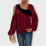 Scarlett - Top com decote quadrado