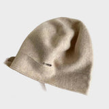 Suz - Gorro em suave mistura de caxemira com corte descontraído