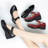 Lydia - sapatos elegantes de salto médio e conforto