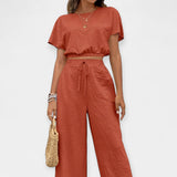 Conjunto Elegante de Corte Largo