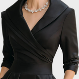 Gabriella | Elegant Midi Dress with Refined Details and Practical Pockets