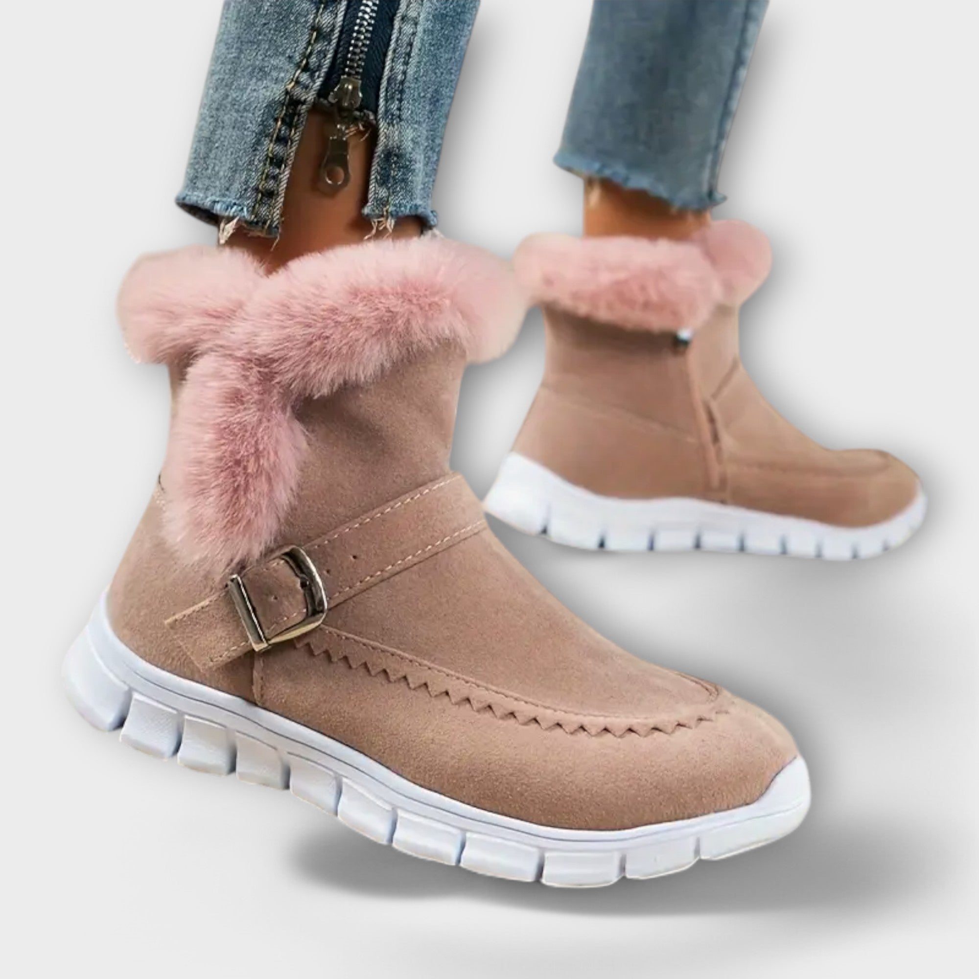Botas Chelsea com forro quente