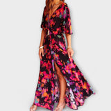 Dorothy — Maxi Boho Dress with V Neck