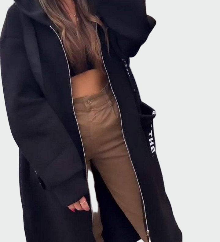 Long Hooded Coat