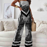 Alice | Trendy Tie-Up Jacket & Pants Two-Piece Set Ready for Vacation