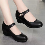 Lydia - sapatos elegantes de salto médio e conforto