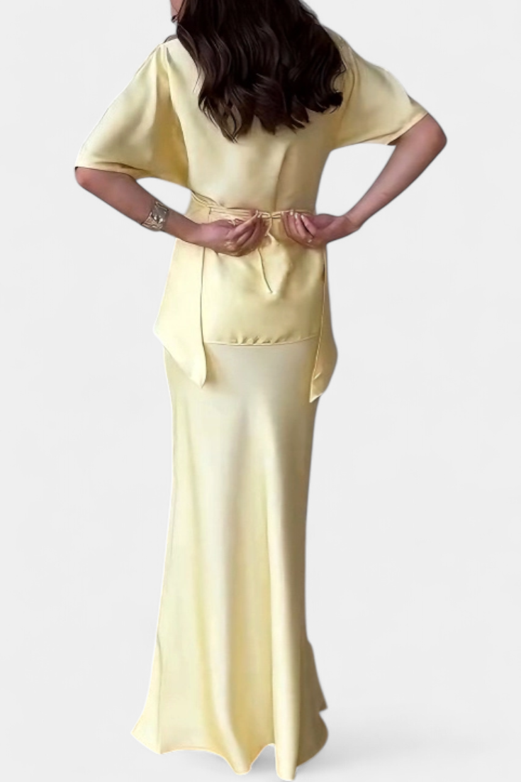 Vileda Σετ με Τοπ με Σταυρωτές Τιράντες και Αέρινη Φούστα