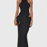Mafalda Maxi Φόρεμα με Στυλ Tank Top και Λεπτή Σιλουέτα