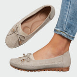 Comfortable slip-on shoes with an orthopedic sole