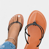 Aledia Minimalist sandals with thin synthetic straps