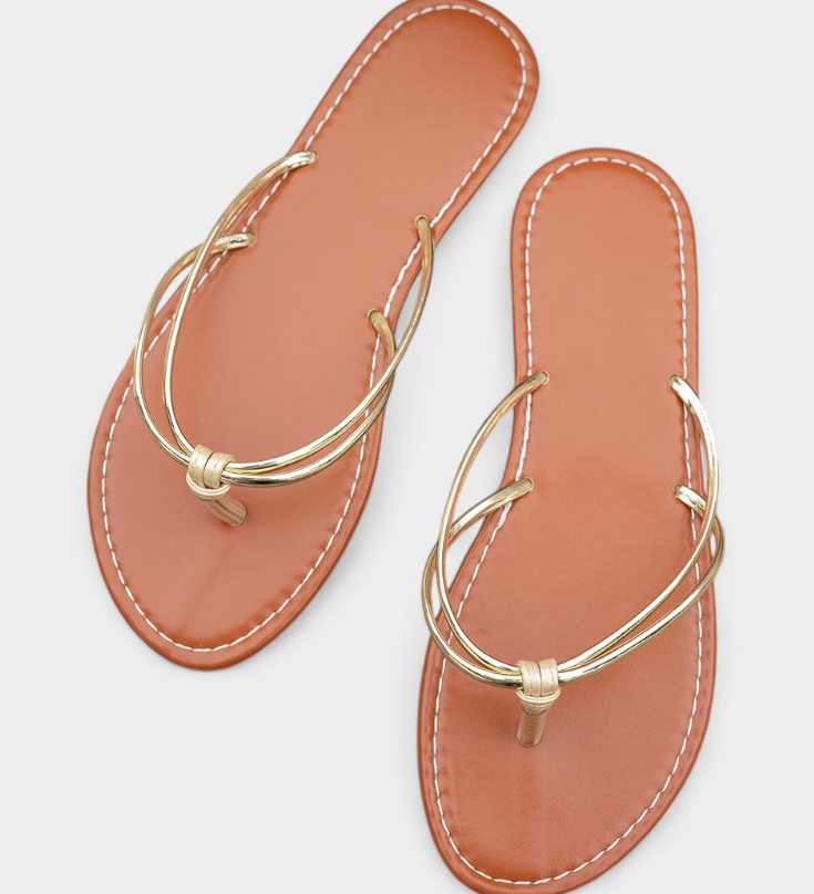 Aledia Minimalist sandals with thin synthetic straps