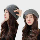 Suz - Gorro em suave mistura de caxemira com corte descontraído