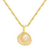 Colar com Design de Concha