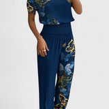 Cassandra Set Blouse and Trousers