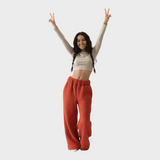 Kaleigh | Calças de Cobertor Premium com Forro Sherpa