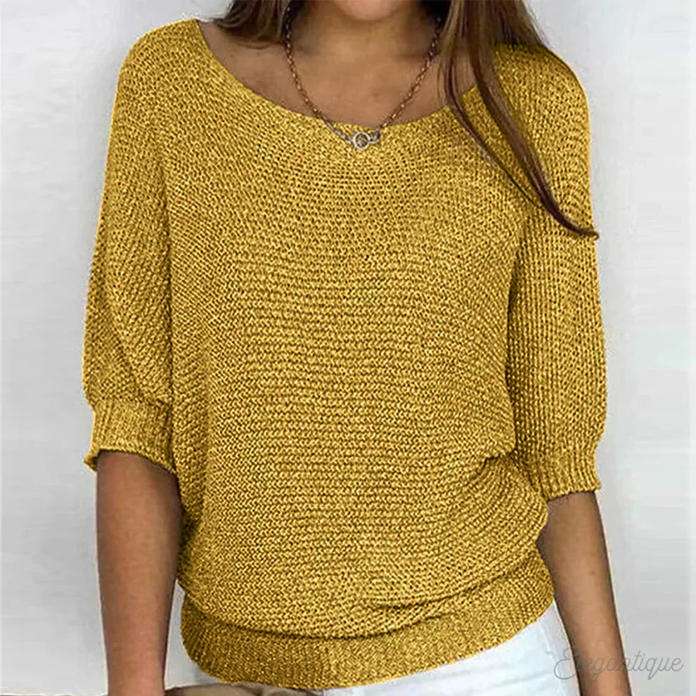 Eunice™ | Confortável Camisola de Malha