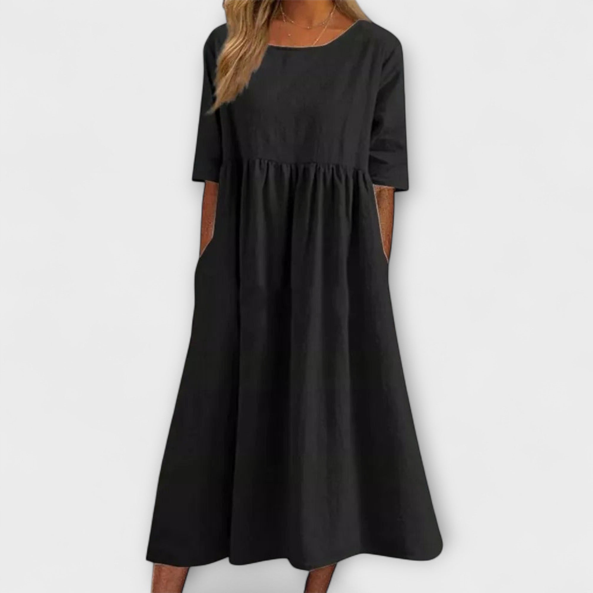 Anya — Vestido que Cobre a Barriga