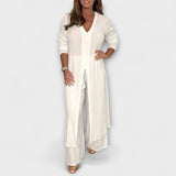 Elegant three-piece women's outfit